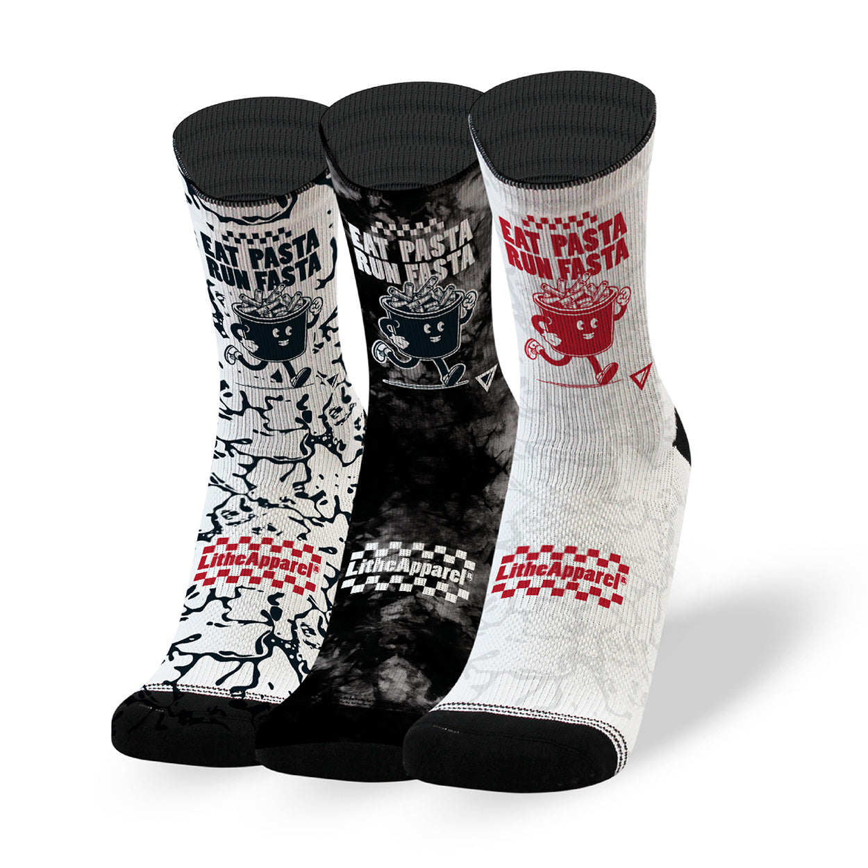 EAT PASTA RUN FASTA | ENDURANCE SOCKS