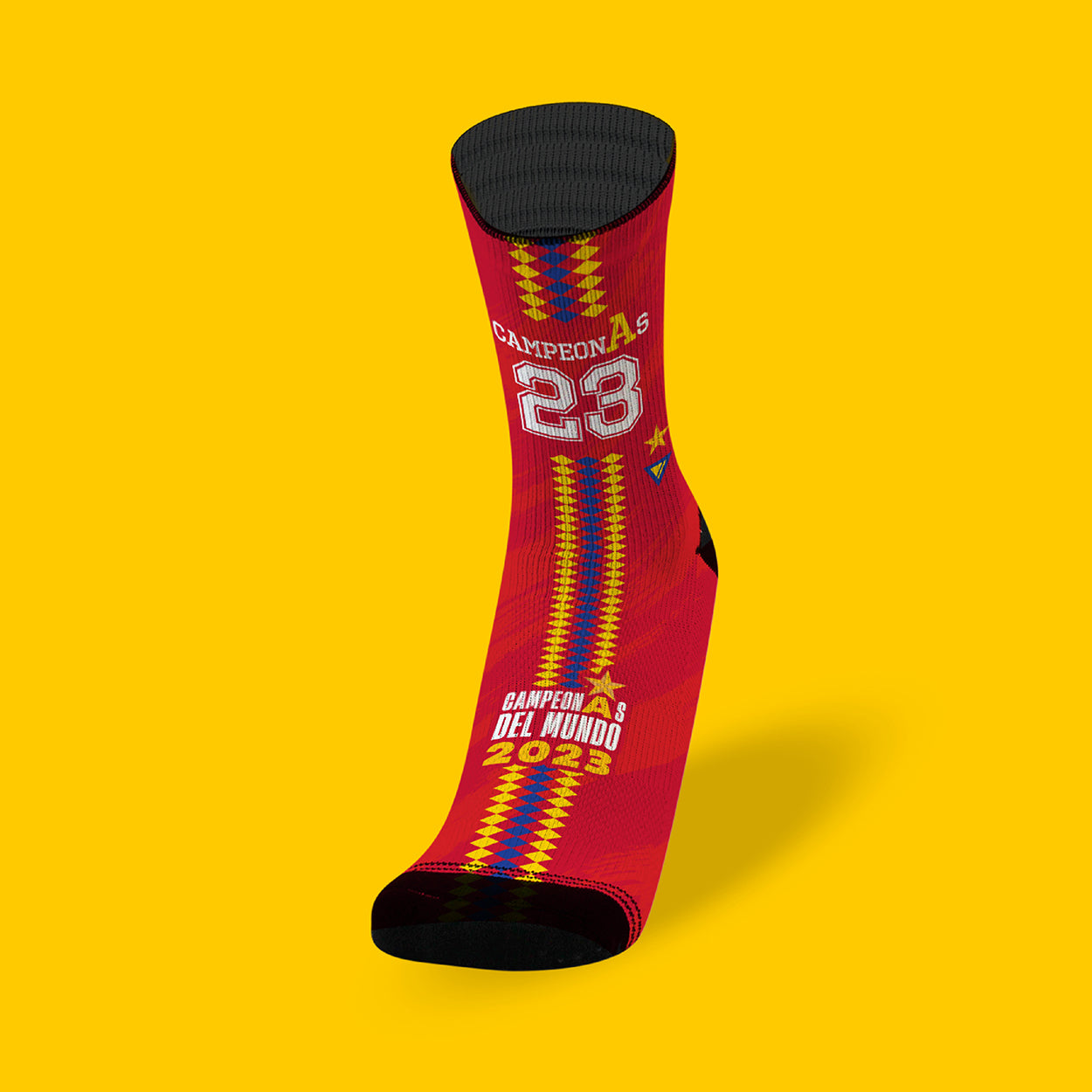 CAMPEONAS ESPAÑA 2023 | RETRO ROJO | CALCETINES