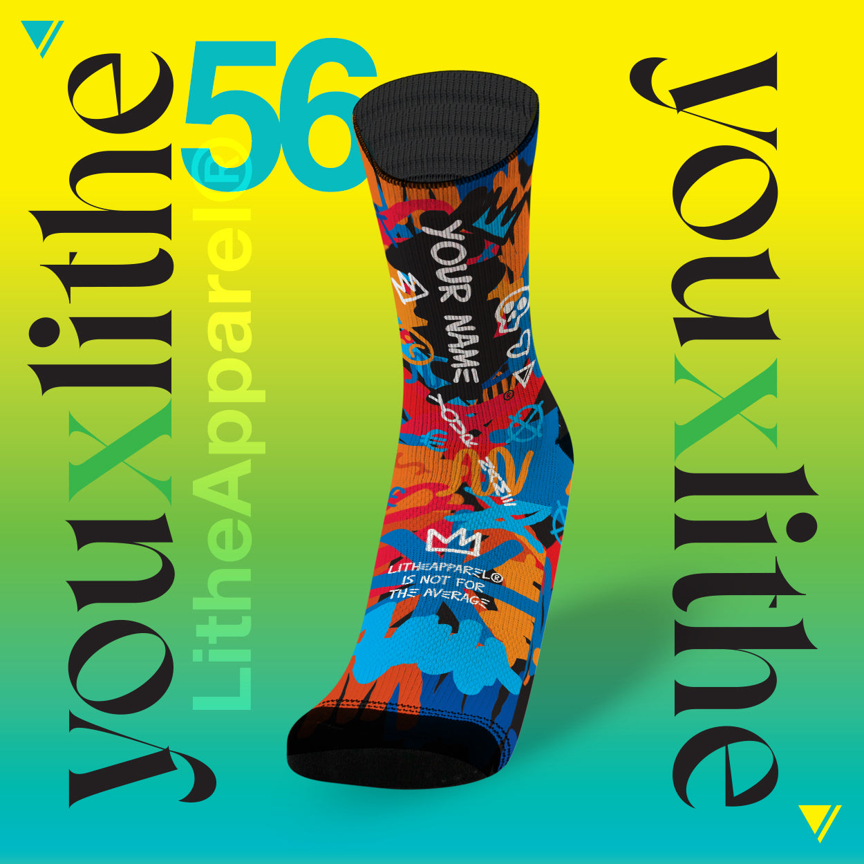 YOU X LITHE | CALCETINES PERSONALIZADOS | dark michael