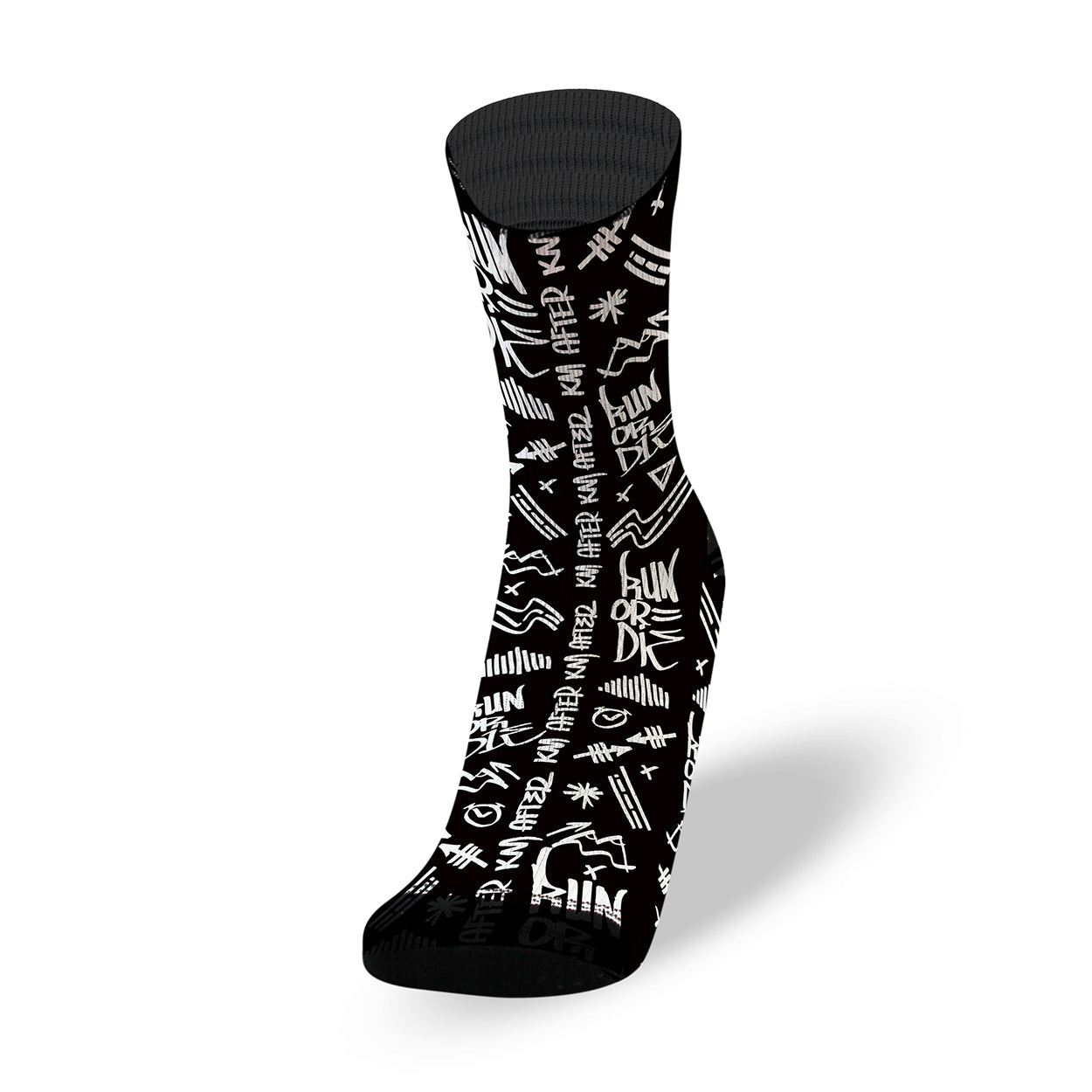 RUN OR DIE | BLACK | ENDURANCE SOCKS