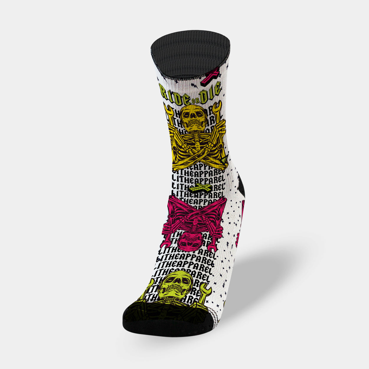 F This Let's Ride Socks  Calcetines Ciclismo – Road and Gravel