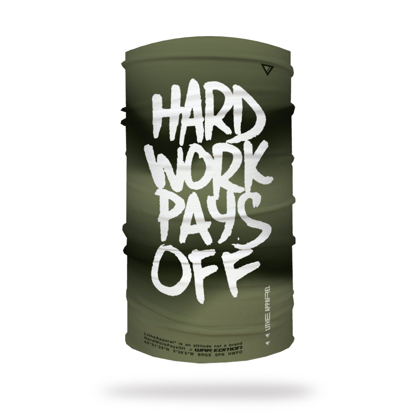 HARD WORK PAYS OFF 21 WAR MULTIUSE TUBE
