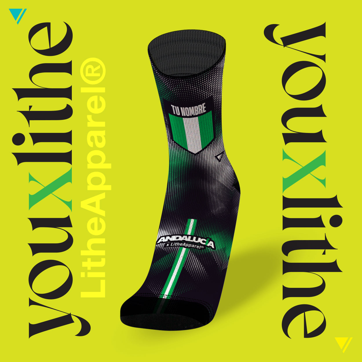 YOU X LITHE | CALCETINES PERSONALIZADOS | ANDALUCÍA