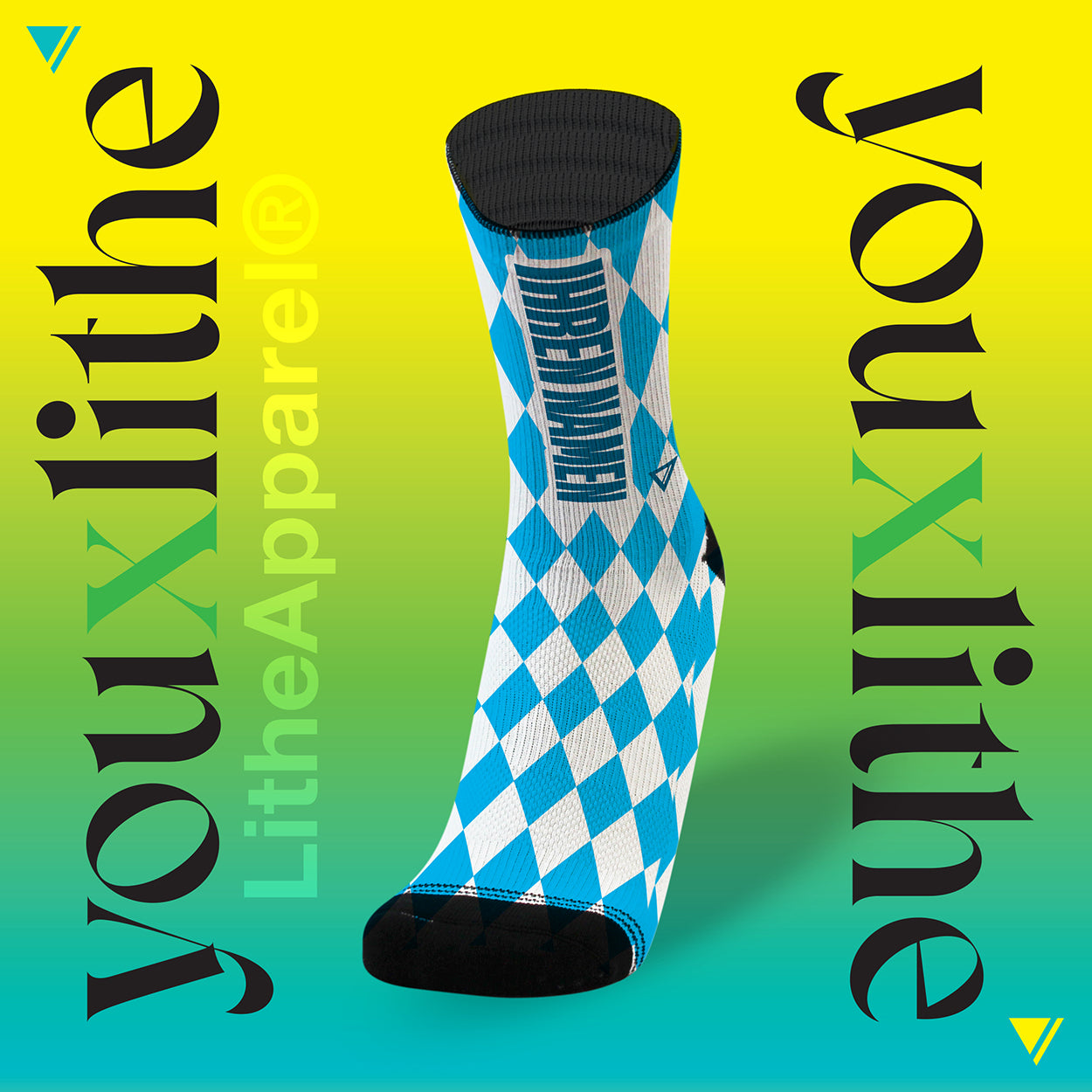 YOU X LITHE | CUSTOM SOCKS | BAVARIA