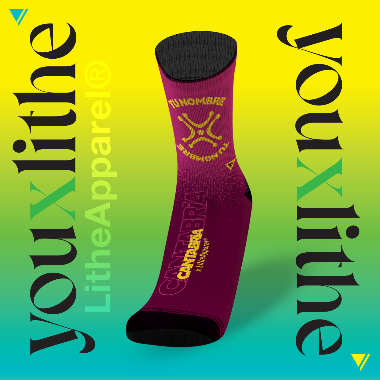 YOU X LITHE | CALCETINES PERSONALIZADOS | CANTABRIA