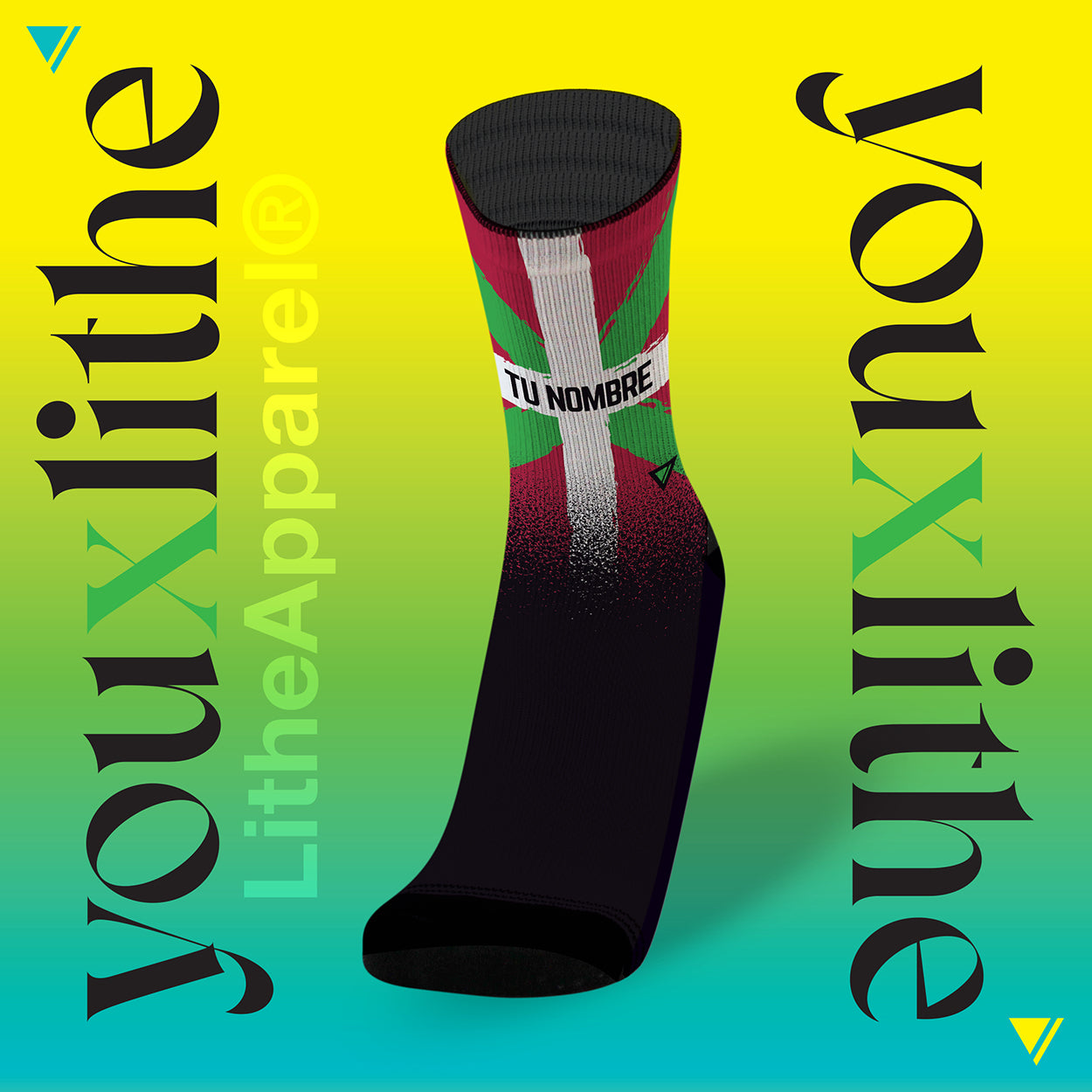 YOU X LITHE | CUSTOM SOCKS | EUSKADI