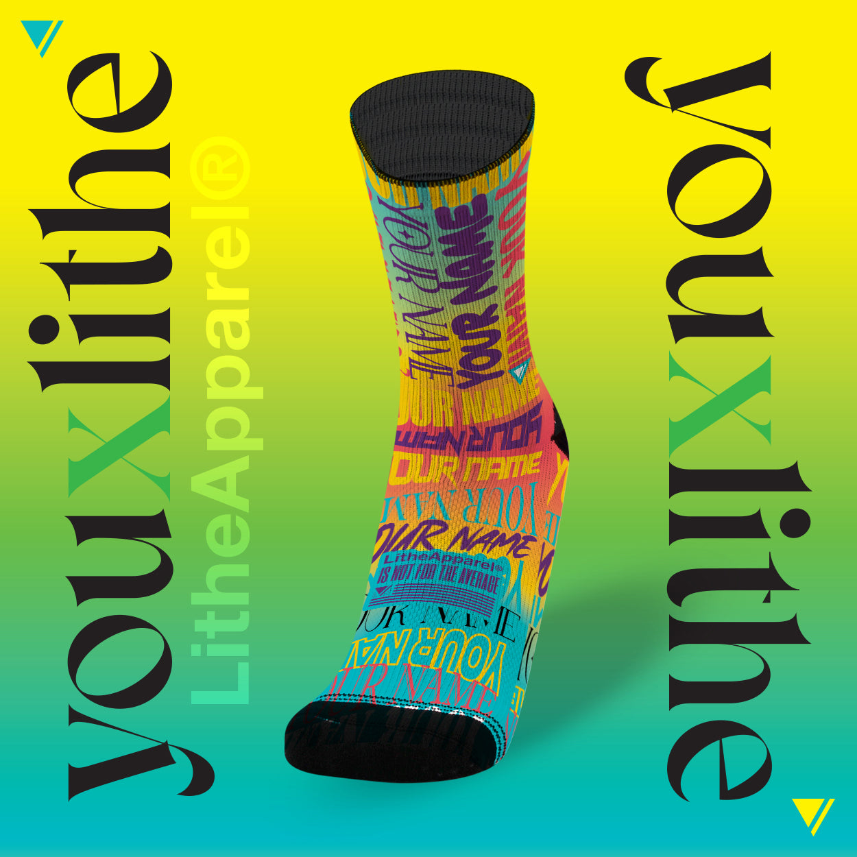 YOU X LITHE | CALCETOS PERSONALIZADOS | EDICIÓN LIMITADA VERANO 23
