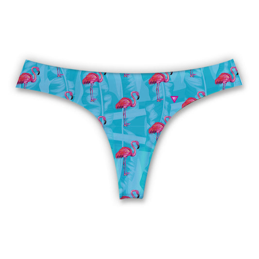 FLAMINGO PARADISE [WOMENS SEAMLESS THONG]