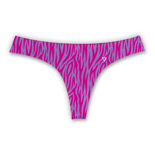 PINK ZEBRA [WOMENS SEAMLESS THONG]