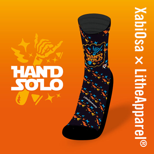HAND SOLO [BLACK SOCKS] XABI OSA X LITHEAPPAREL