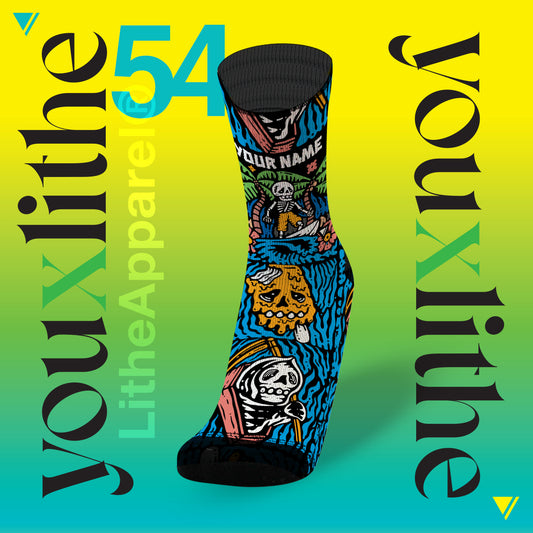 YOU X LITHE | CALCETINES PERSONALIZADOS | SURF