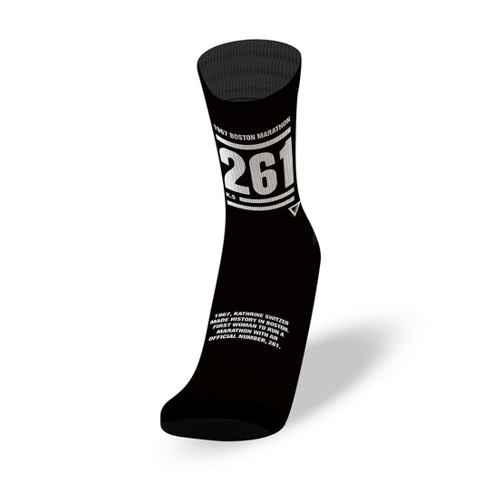 261 BOSTON MARATHON 1967 | BLACK | ENDURANCE SOCKS