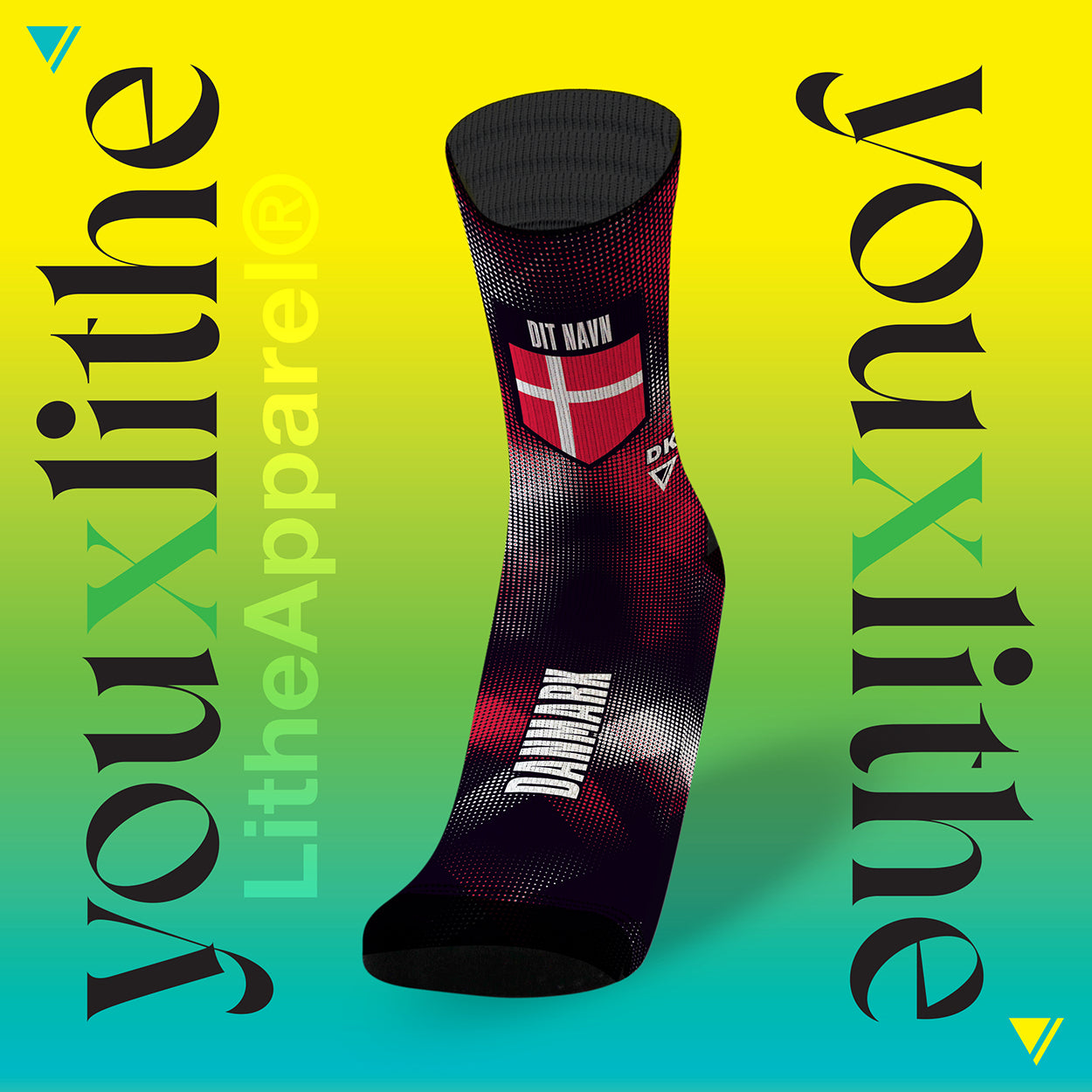 YOU X LITHE | CALCETINES PERSONALIZADOS | DINAMARCA