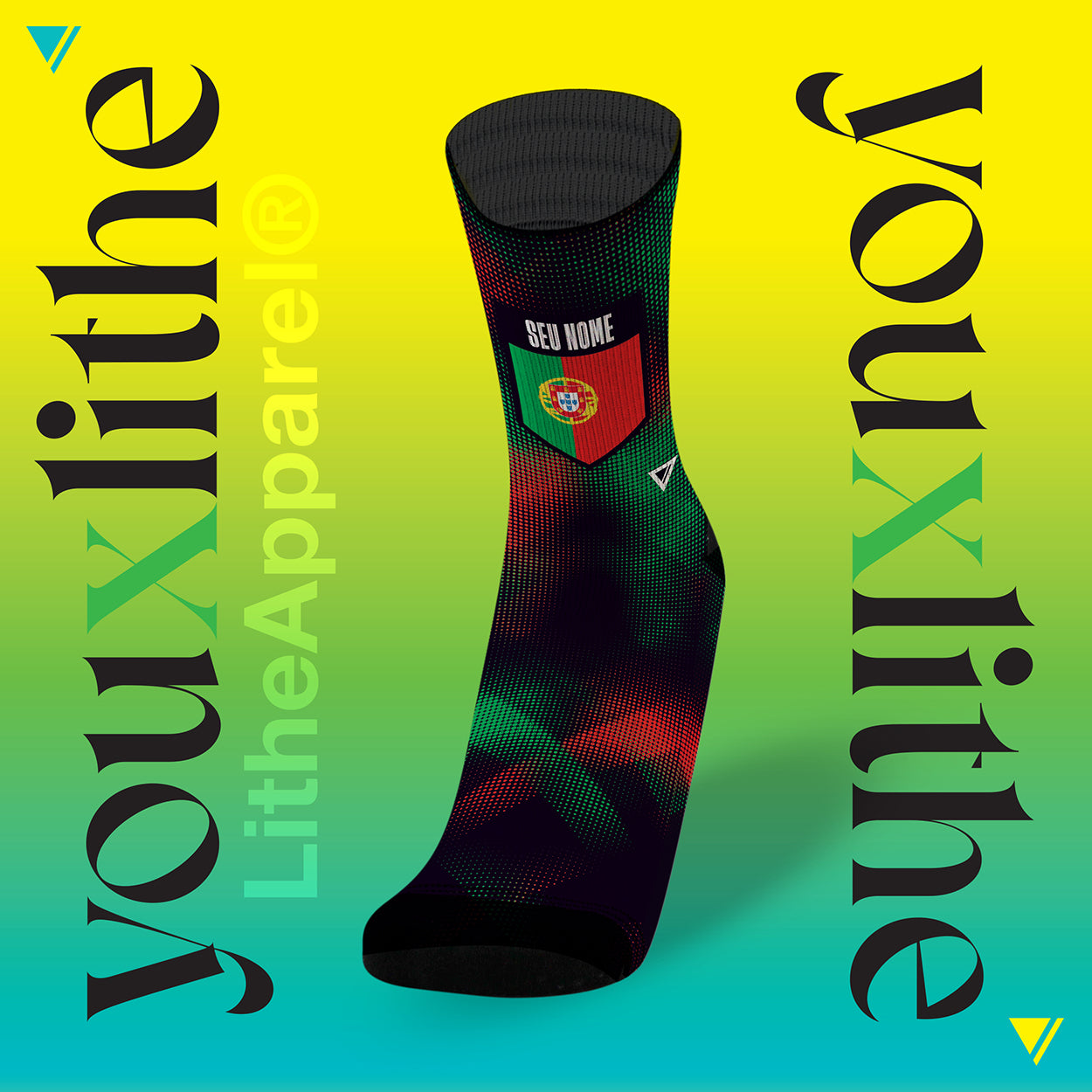 YOU X LITHE | CUSTOMIZED SOCKS | PORTUGAL