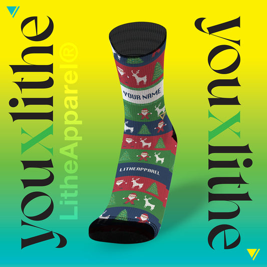 YOU X LITHE | CALCETINES PERSONALIZADOS | XMAS 2024 EDICIÓN LIMITADA